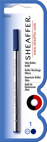Rollerpenvulling sheaffer slim M blauw