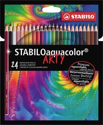 Kleurpotloden STABILO aquacolor 1624-1-20 assorti etui/24