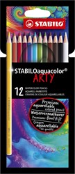 STABILO Aquacolor assorti Etui/12