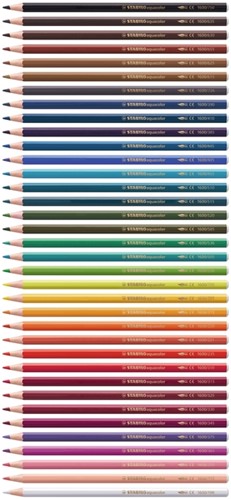 STABILO Aquacolor assorti Etui/12-2