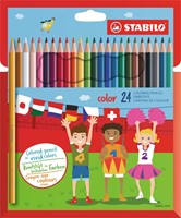 Kleurpotloden STABILO Color 979 kartonnen etui/24