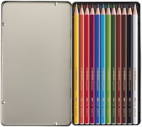 Kleurpotloden STABILO aquacolor 1612 blik/12-2