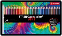 Kleurpotloden STABILO aquacolor 1636 blik/36