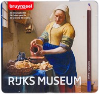 Kleurpotlood Bruynzeel Rijksmuseum Johannes Vermeer blik à 24 kleuren