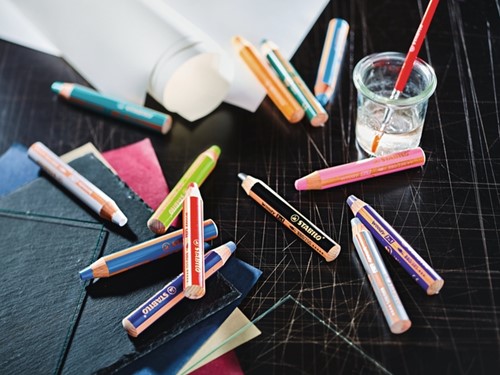 Kleurpotloden STABILO Woody 880/10-1-20 etui/10 met puntenslijper-3