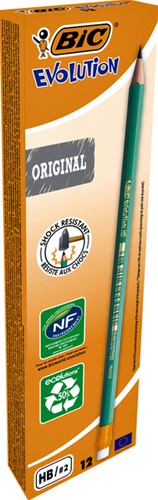 Potlood Bic Ecolutions 655 met gum-2