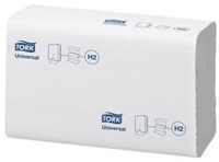 Handdoek Tork H2 I-vouw 2-laags Universal 150299 ds/20x237