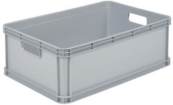 Stapelkrat Robert 45L - open handgreep, 600x400x220mm