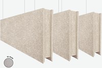 PET-vilt Akoestische Baffle 45-2