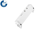 Elektrificatie opbouwunit Filex Power Desk Up 2x230V - 2x USB - 1x keystone - wit-3