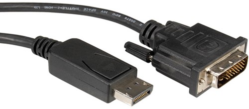 Kabel DisplayPort male - DVI male (24+1)  1 meter-2