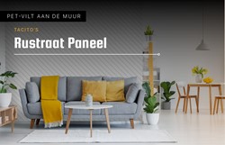 RustRaat paneel van 100% PET vilt
