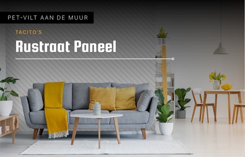 RustRaat paneel van 100% PET vilt