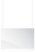 Preventiescherm 100x 65cm hangend 
