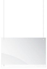 Preventiescherm 150x100cm hangend 