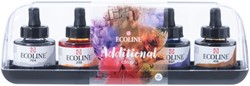Inkt Talent Ecoline met pipet additional set 5x30ml assorti