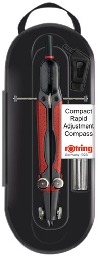 Passer Rotring 676580 Compact inzetpasser tot Ø36cm