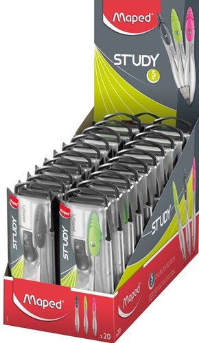 Passer Maped Study 5delig kleuren ass.