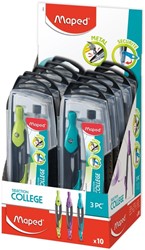 Passer Maped Metal open 3delig assorti