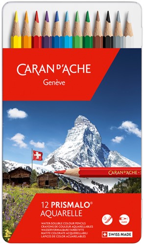 Kleurpotloden Caran D'ache assorti ds/12