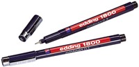 Fineliner edding 1800 assorti 0.1-0.3-0.5mm zwart-3