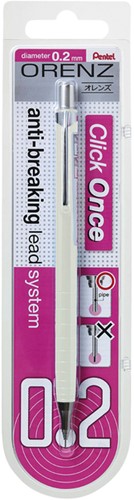 Vulpotlood Pentel Orenz 0,2MM wit