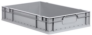 Stapelkrat ProfiPlus EuroEco C612 - gesloten handgreep, 600x400x120mm