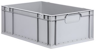 Stapelkrat ProfiPlus EuroEco C622 - gesloten handgreep, 600x400x220mm