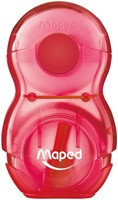 Puntenslijper met gum Maped Loopy assorti ds/24-1