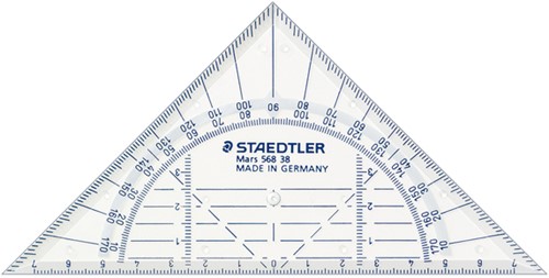 Geodriehoek Staedtler 568 160mm-2