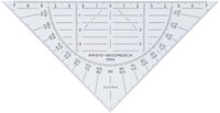 Geodriehoek 160mm Aristo 1550 onbreekbaar-2