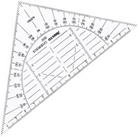 Geodriehoek 160mm Aristo 1550 onbreekbaar-3