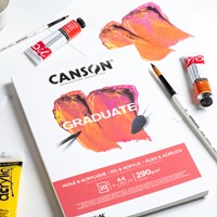 Olie-Acrylblok Canson A4 10vel 290gr-2