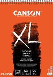 Schetsblok Canson XL Croquis A3 90gr 120vel