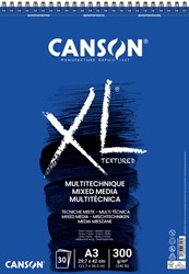 Aquarelblok Canson XL Mix Media Spir A3 300gr 60vel