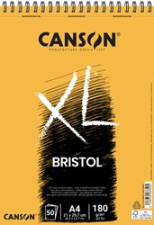 Tekenblok Canson XL Bristol A4 180gr 50vel