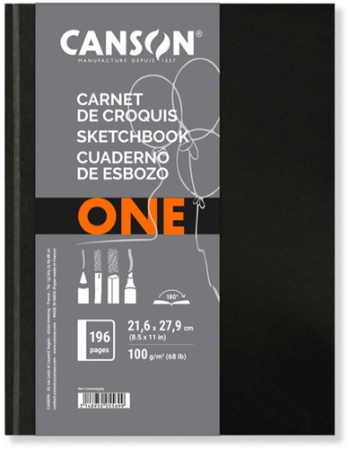 Tekenblok Canson 210x297mm Art Dummy 100gr 100vel