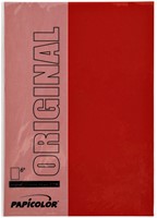Kopieerpapier Papicolor A4 100gr rood pk/12-2