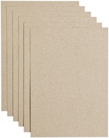 Kopieerpapier Papicolor A4 200gr kraftgrijs pk/6