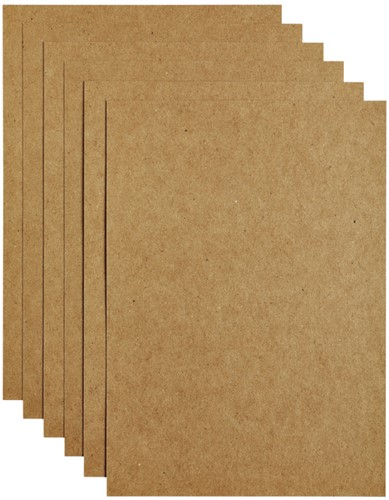 Kopieerpapier Papicolor A4 100gr kraftbruin pk/12