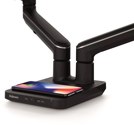Fellowes Tallo™ Qi oplaadstation Flexcharge Hub zwart
