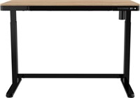 Zit-sta (thuis) werkplek  - 70 x 140 - Zwart-eik-2