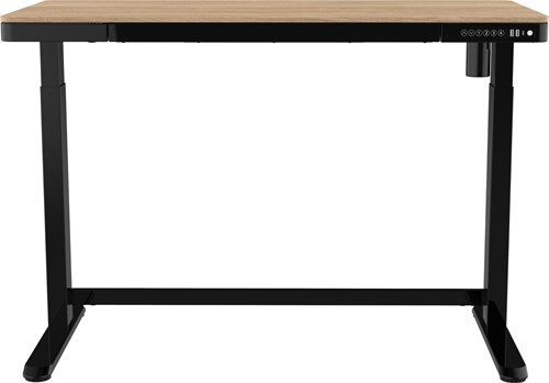 Zit-sta (thuis) werkplek  - 70 x 140 - Zwart-eik-2