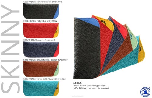 SKINNY etui leesbril gemengd