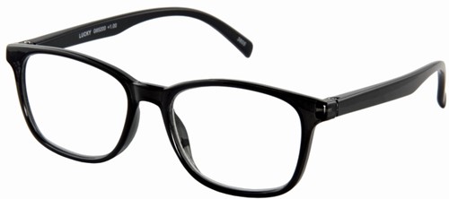 Leesbril +1.50 LUCKY zwart-2