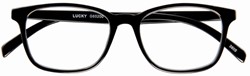 Leesbril +2.50 LUCKY zwart