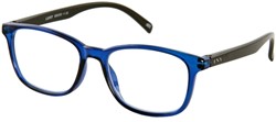 Leesbril +2.00 LUCKY blauw-zwart