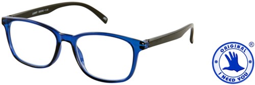 Leesbril +1.50 LUCKY blauw-zwart-2