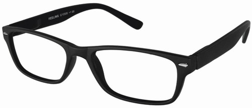 Leesbril +2.00 Feeling zwart-2