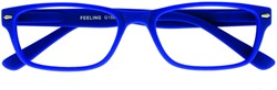 Leesbril +1.00 Feeling blauw